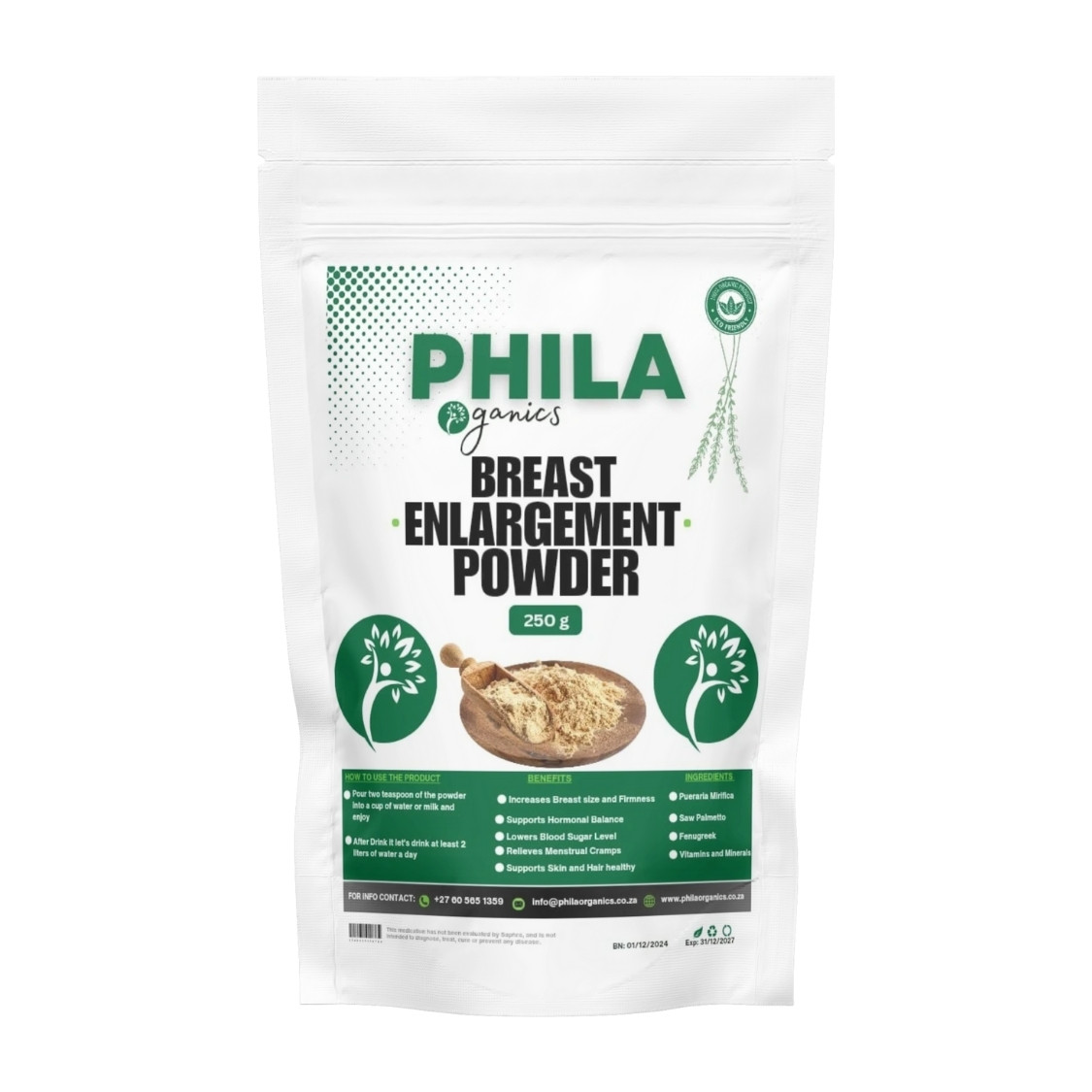BREAST ENLARGEMENT POWDER (X5-BULK)